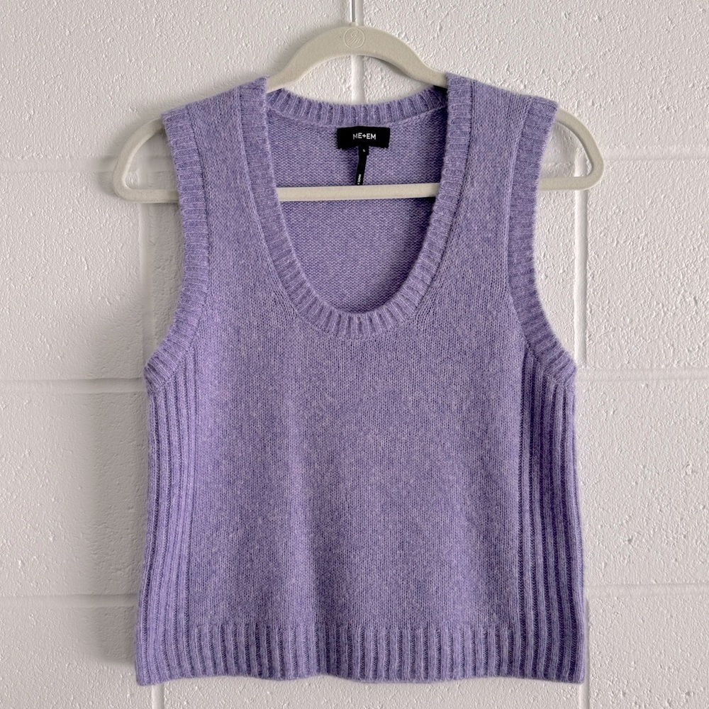Me + Em Sweater Vest, Size S